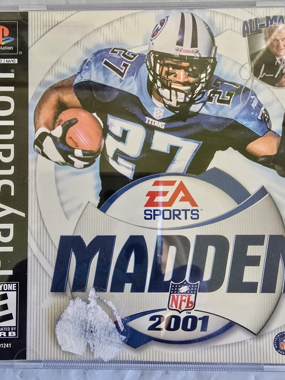Madden 2001 -  Football Game Cover Like New Absolutely No Scratches Original